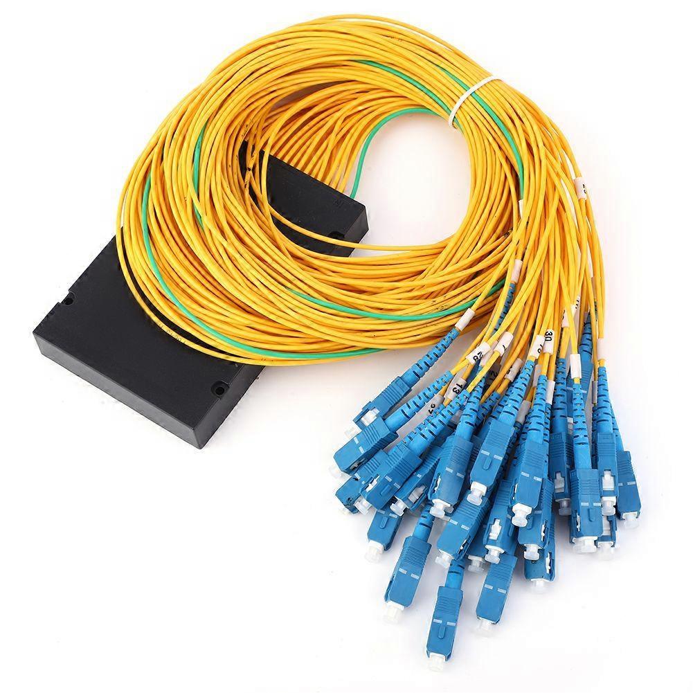 Singlemode Fiber Optic Splitter 1x32 PLC Splitter Module with SC/UPC Interface YEMAA