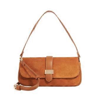 Dune London Delsees Suede Shoulder Bag