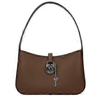 Michael Kors Brązowa torebka skórzana