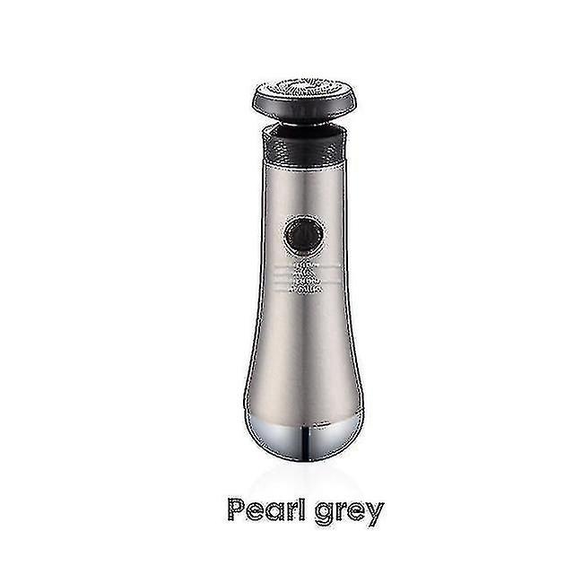 Portable Razor Rechargeable Washable Shaver(gray)