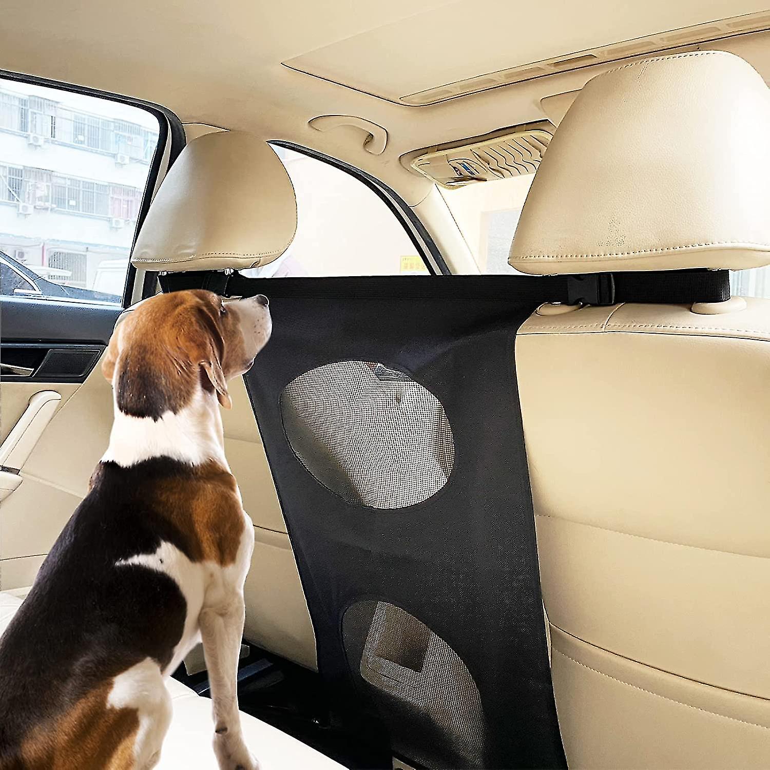Car Dog Net Barrier, Car Dog Barrier Net, Car Back Seat Pet Fence Car Pet Isolation Protective Network