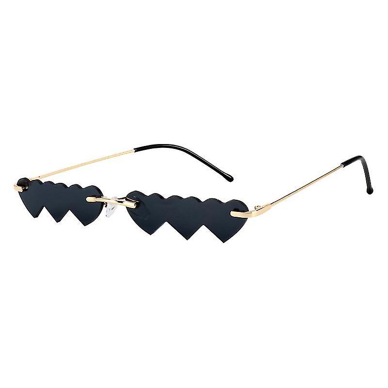 15.5X14.5x2cm Unisex Sunglasses 1pc Comfortable Durable Dark Glasses Elegant Stylish Prop Glasses (b