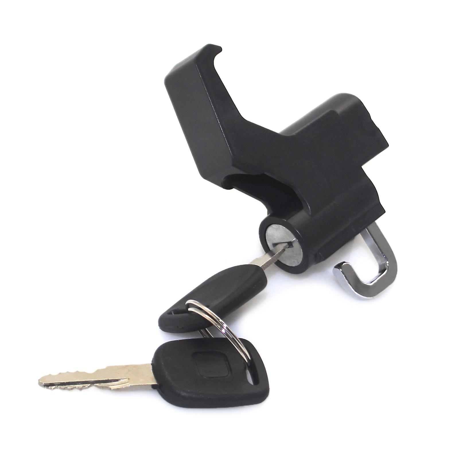 Motorcycle Helmet Lock AntiTheft with Keys Hook Anti-Theft Universial for Bike