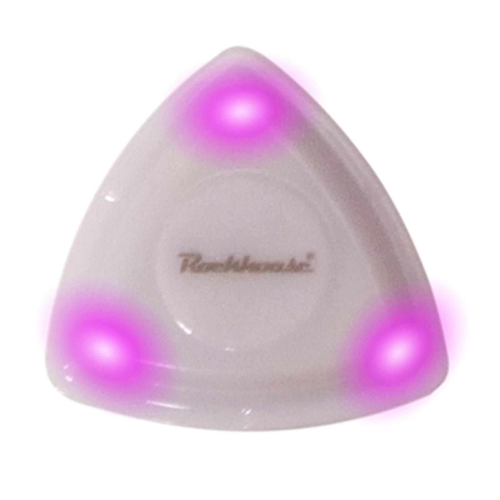 Guitare Basse Ukulélé LED Médiator Gleamy Plectrum Lumière colorée Lumière violette