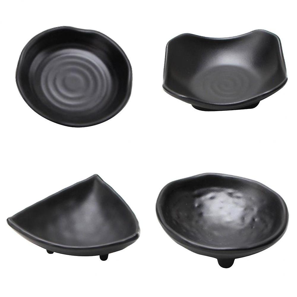 4pcs Japanese Sushi Sauce Dip Bowl Snacks Nuts Plate Butter Dish Tray C
