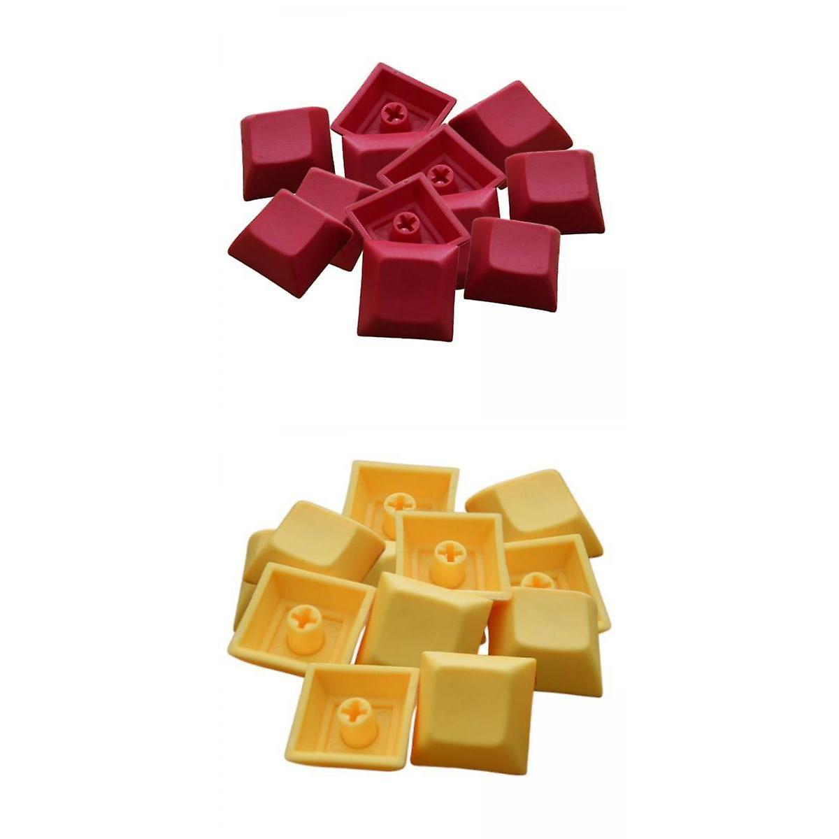 24Pcs PBT DSA Keycaps Blank for MX Switches Mechanical Keyboard