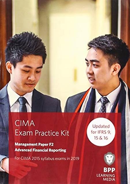 Cima F2 Advanced Financial Reporting by BPP Learning Media Paperback