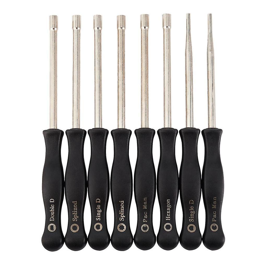 8 Pcs Screwdriver Carburetor Adjustment Tool Single D Double D Hexagon Hex Socket Kit Set