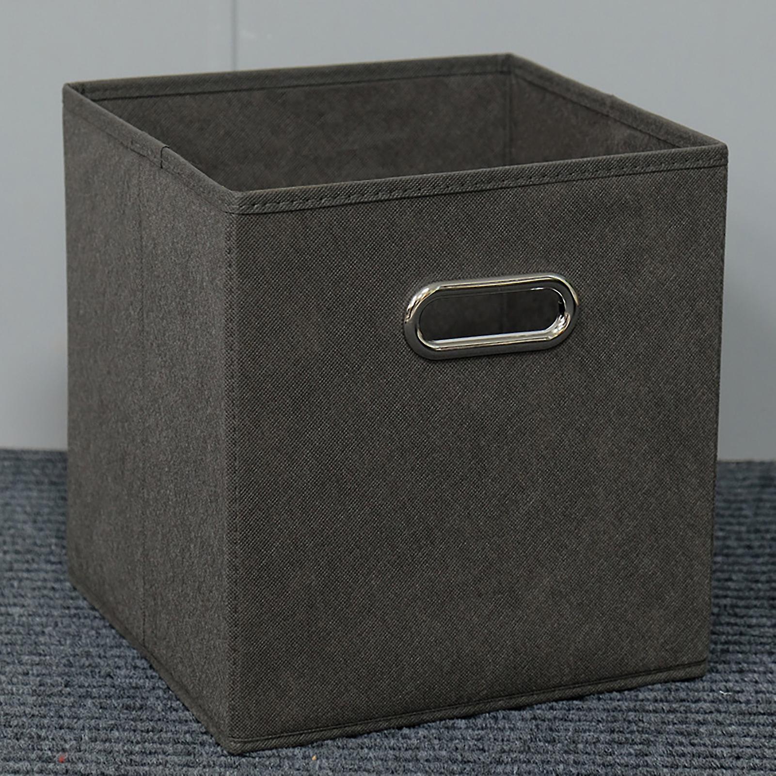 Foldable Fabric Cube Storage Bins Easy To Assemble Foldable Design Drawer-type Storage Box