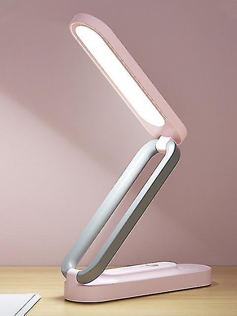 مصباح مكتبي قابل للطي LED قراءة حماية العين 3-مستوى يعتم الإضاءة مصابيح الجدول غرفة نوم المعيشة بجانب السرير شحن ضوء الليل