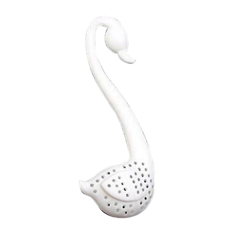 Creative Silicone Swan Hooking Tea Infuser Strainer Filter Diffuser Drink Tool