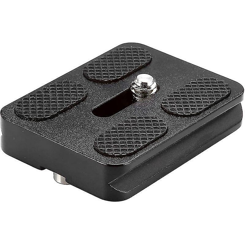 Metal Pu-50 Universal Quick Release Plate Fits Standard Tripod Ball Head (pu50 Iii) Black