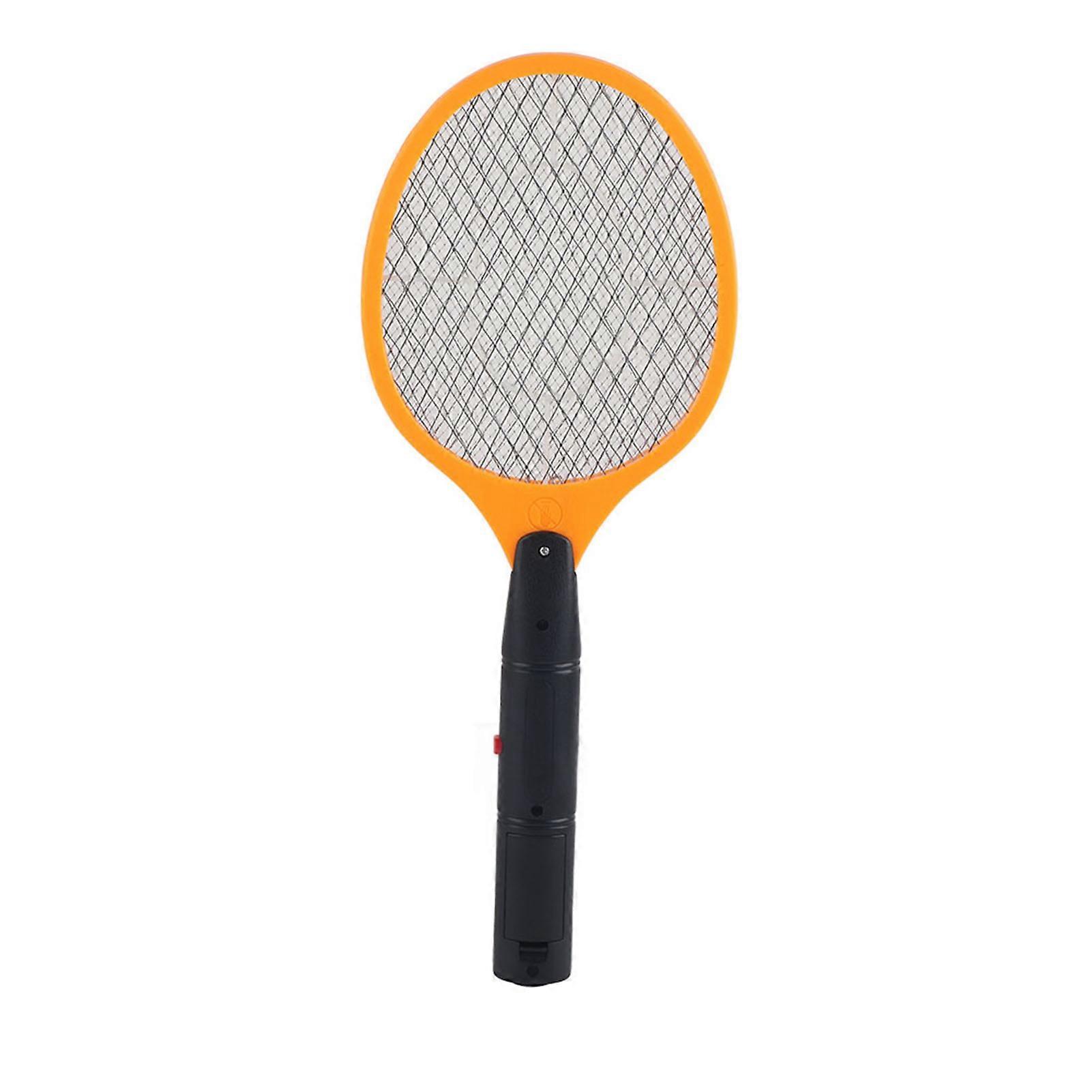 Tapette anti-moustiques électrique sans fil à piles, jaune