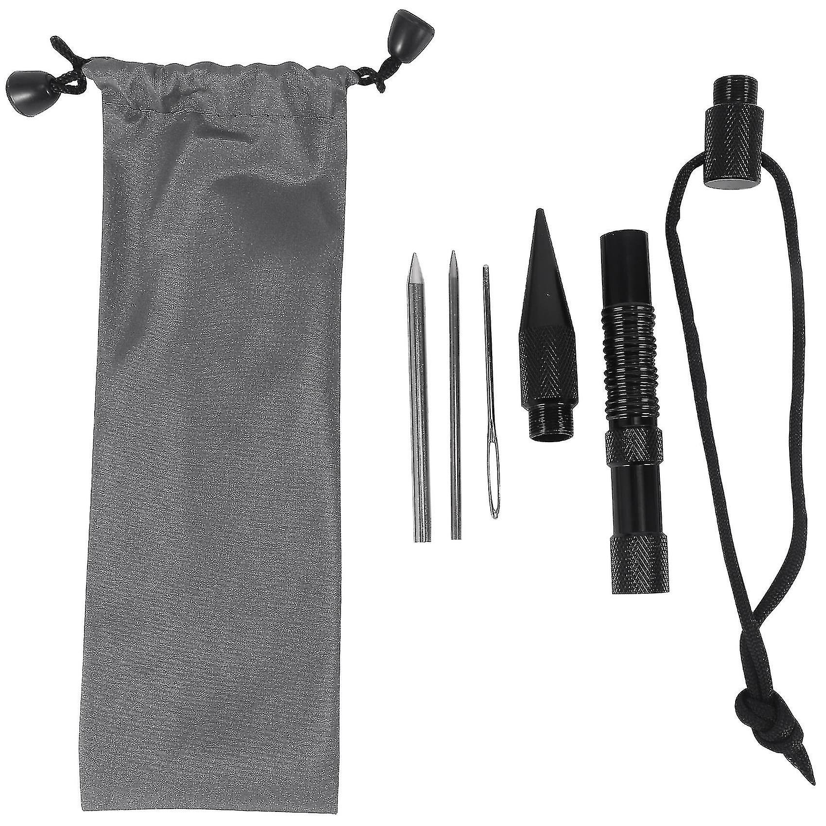 4 Pcs With Lacing Needles/fids For Paracord Or Leather Work Paracord Fid Set Paracord Stitching Nee