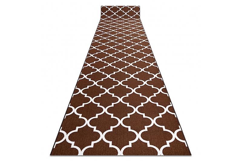 Runner anti-slip TRELLIS brown 30351 90 cm