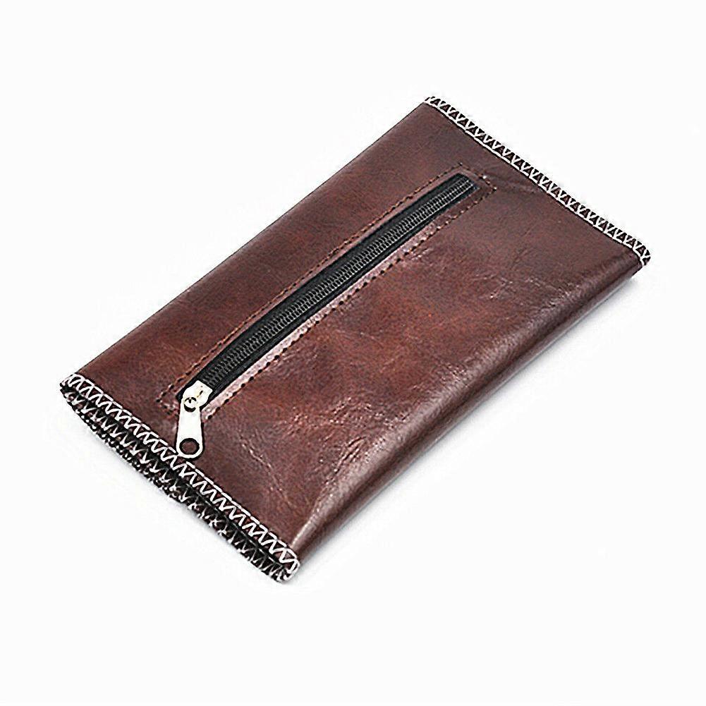 Leder-Zigaretten-Tabakbeutel-Beutel-Filter-Rollpapier-Tabakbeutel