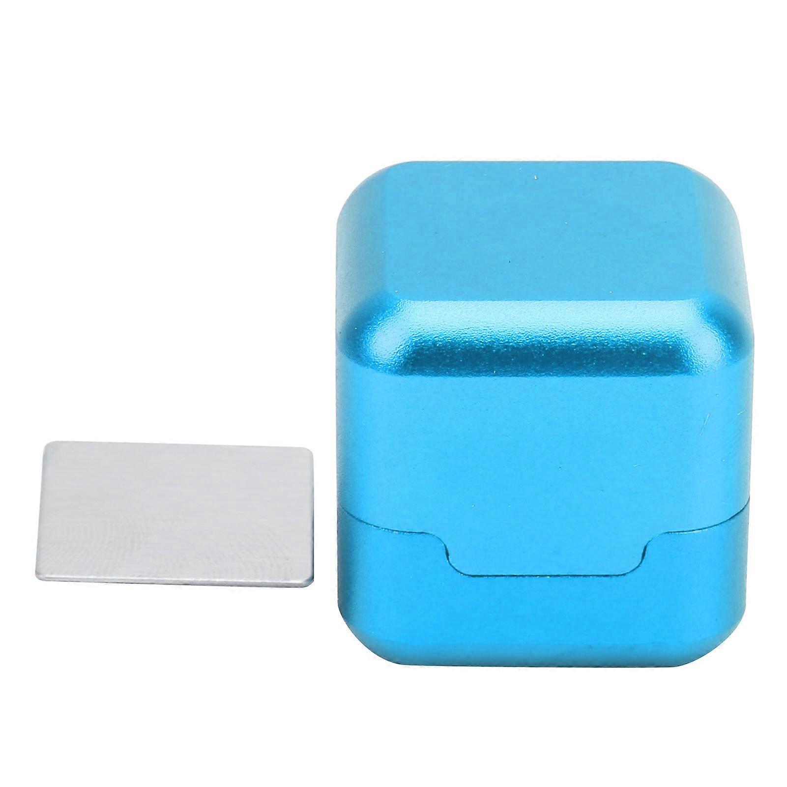 Aluminum Alloy Billiard Cue Tip Chalk Holder Pool Table Stick Chalks Carrier Case