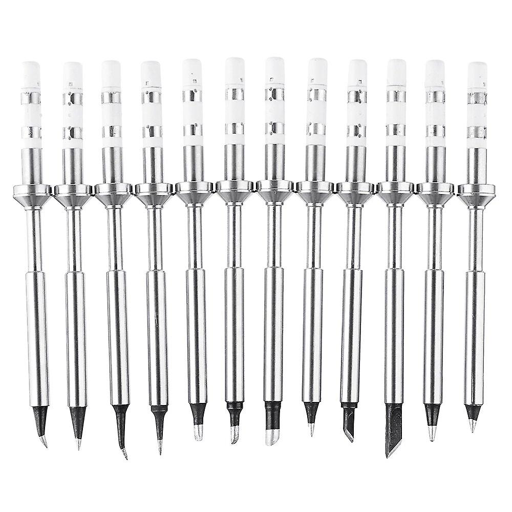 Replacement Upgrade Black Soldering Iron Tips For Ts Digital Lcd Soldering Iron