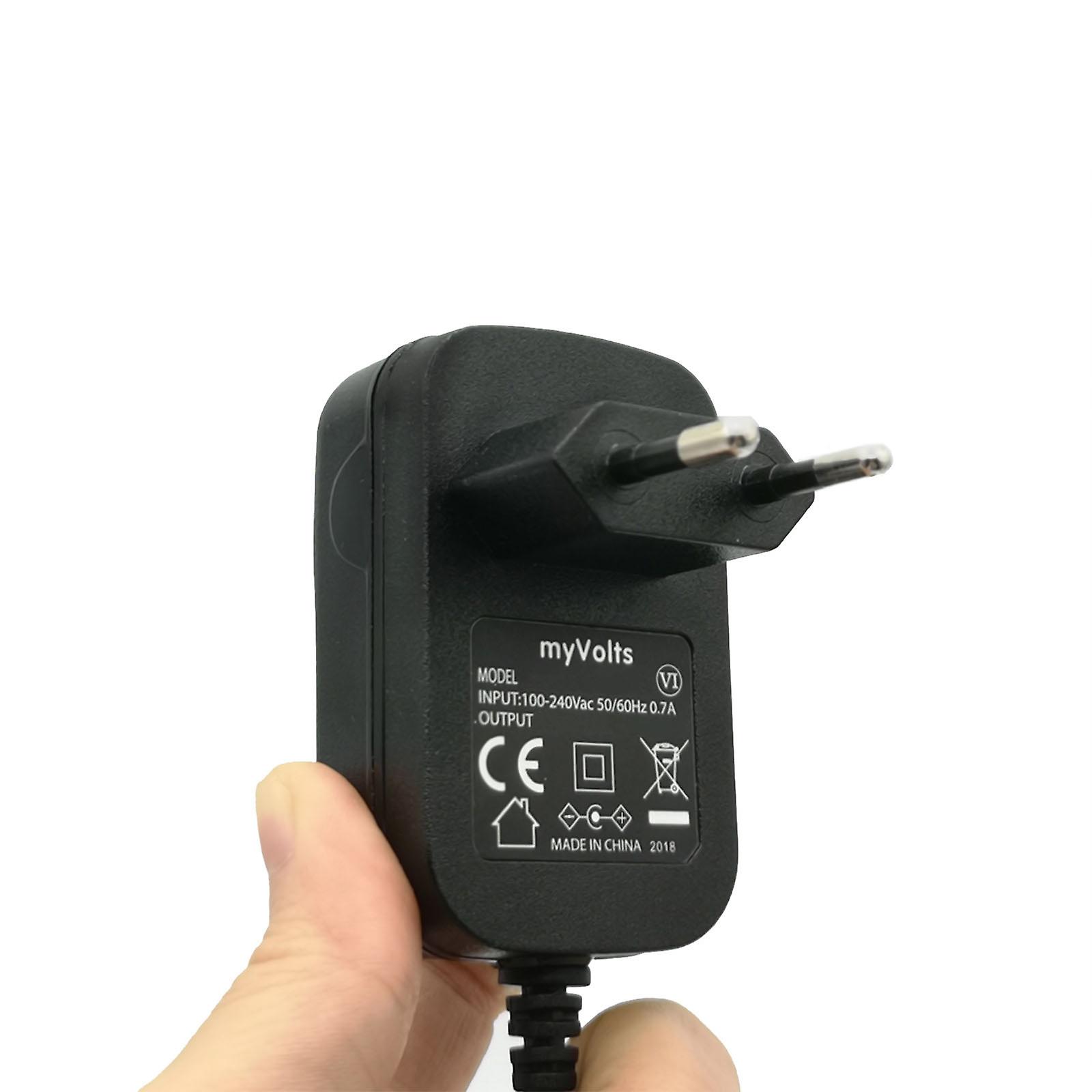 Chargeur 5V MyVolts Compatible Philips Hue Bridge 2.0 - Adaptateur Secteur Prise Française