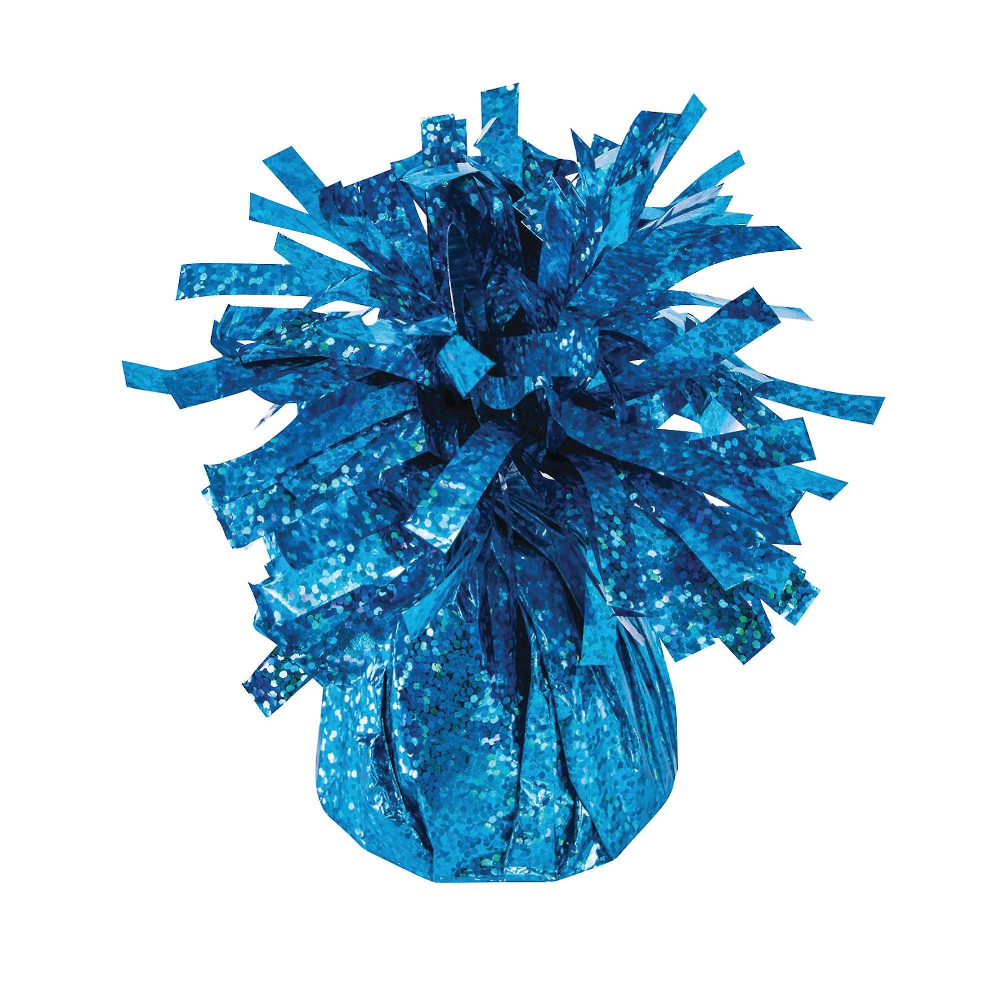 Balloon Weight Small Pck Blue Holographic Sk99227