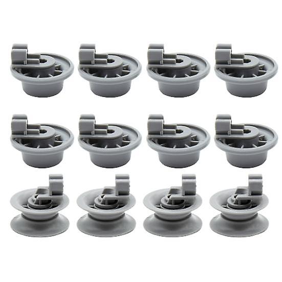Dishrack Rollers Replaceable Repairing Durable Convenient Lower Upper Dishwasher Basket Wheels