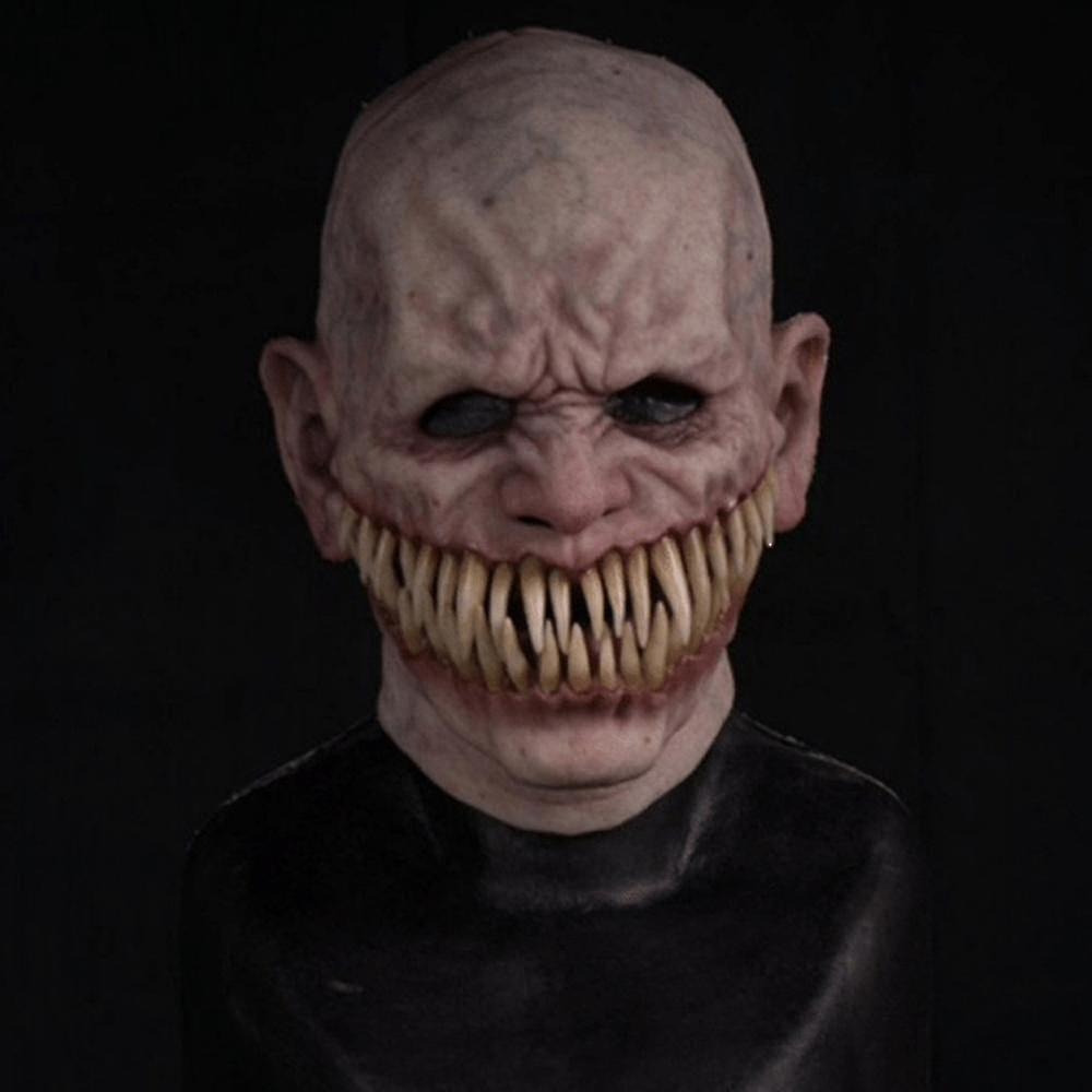 Devil Halloween Cosplay Horror Demon Masque complet
