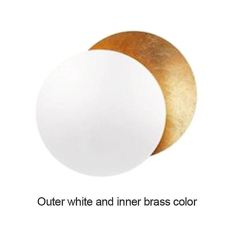2024 25cm Nordic Moon Lunar Eclipse Wall Lamp Bedside Lamp CreativeAA