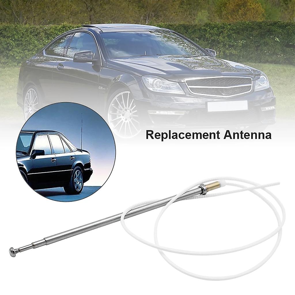 Surga Performance Telescopic Electric Antenna For Mercedes W124 W201 & BMW E30 – 87cm, AM/FM