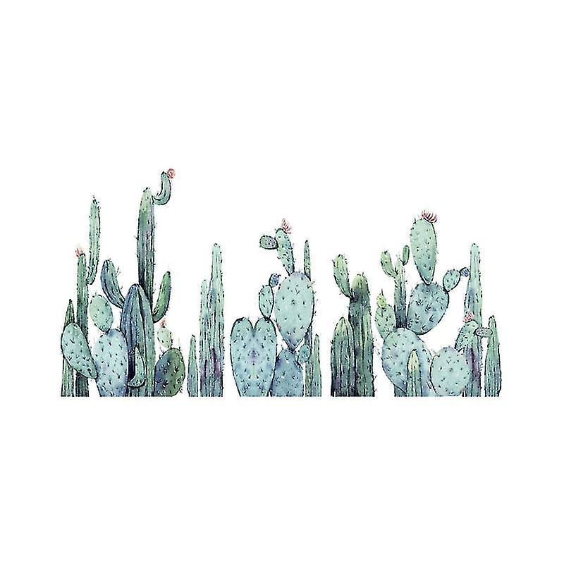 2pcs Cactus Wall Sticker