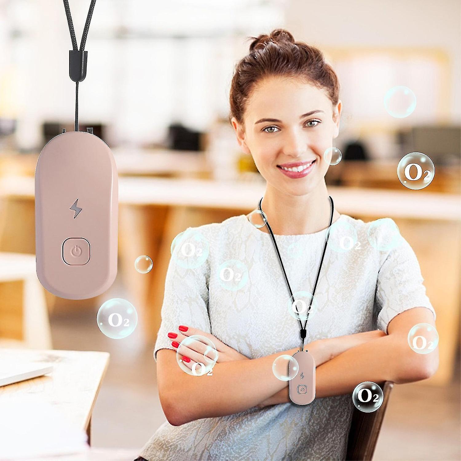 Hals luftrenser Mini negative ion luftrensing bærbar