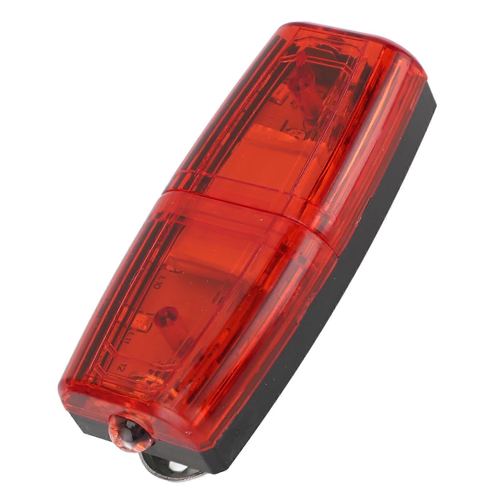 LED Safety Warning Shoulder Light Gravity Induction Mini Emergency Strobe Light with Clip for Traffic Guidance Cycling Night Run Cosplay Red