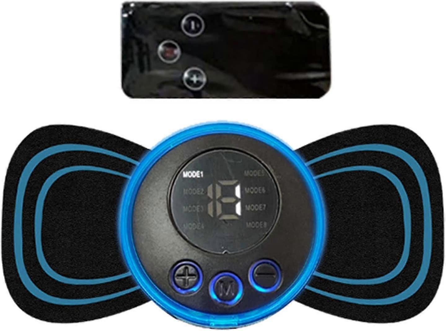 Ems Portable Mini Intelligent Cervical Massager With Remote Control