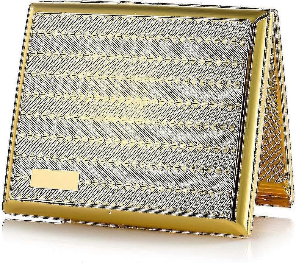 Gold Cigarette Case, Metal Cigarette Box, Cigarette Case Cigarette Cas