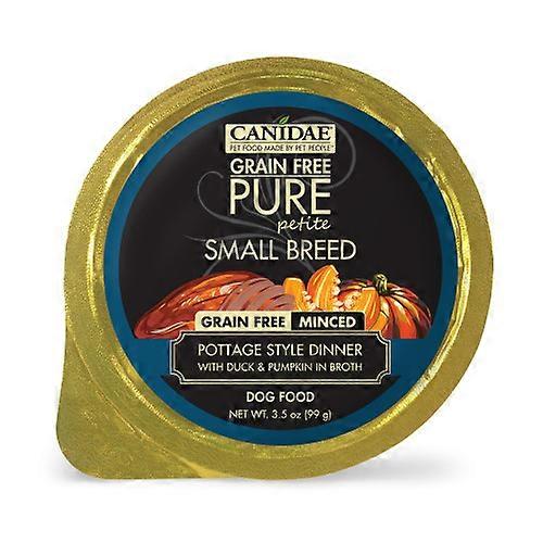 Canidae PURE Petite سلالة صغيرة خالية من الحبوب طعام الرطب ، Mncd مع البط واليقطين 12 * 3.5 أونصة