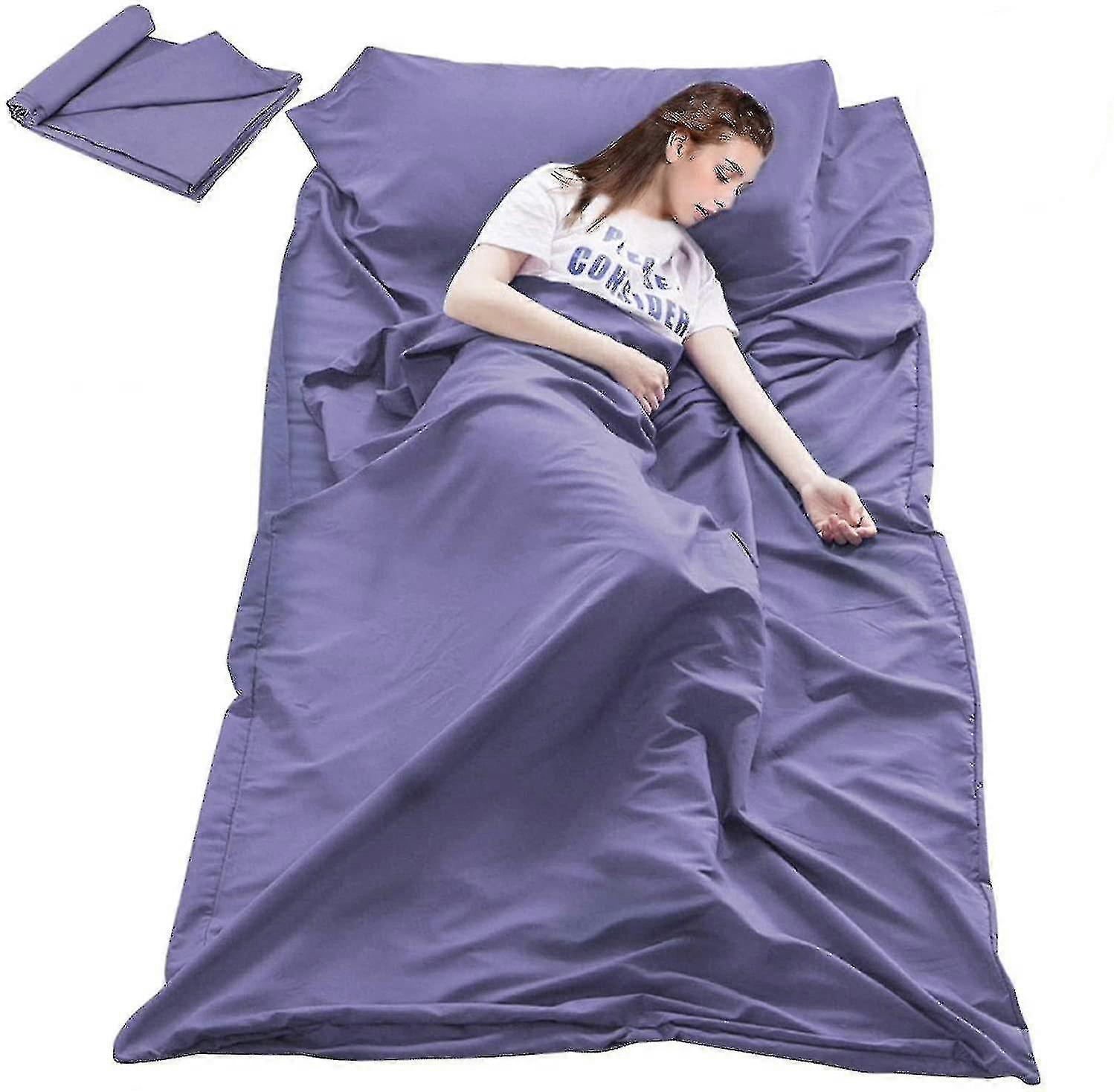 Sovsäck Liner Travel Camping Sheet Lätt sovsäck