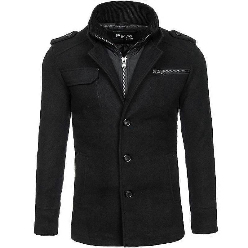 Erkek Klasik Kış Sıcak Ceket