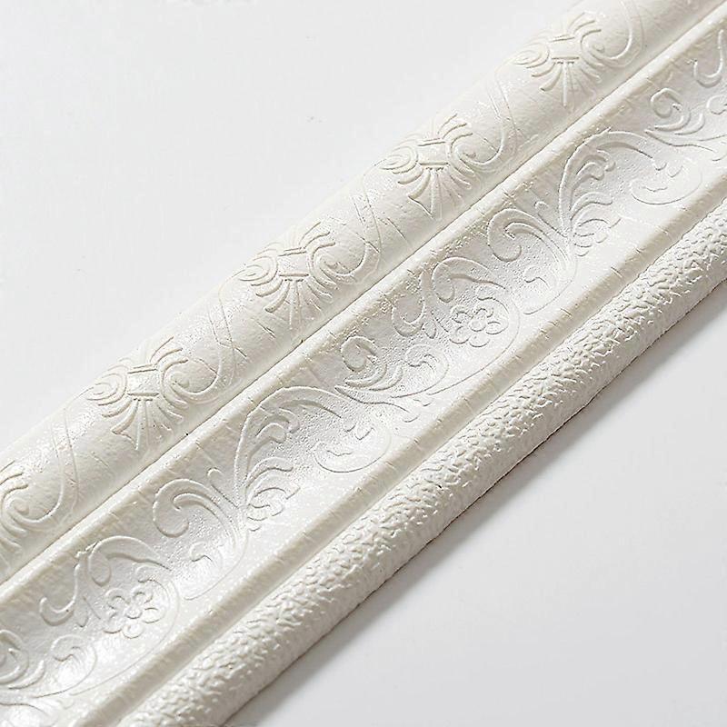 Self-adhesive 3d three-dimensional waist line ceiling decorative strip wall stickers frame waterproof skirting line TV background frame