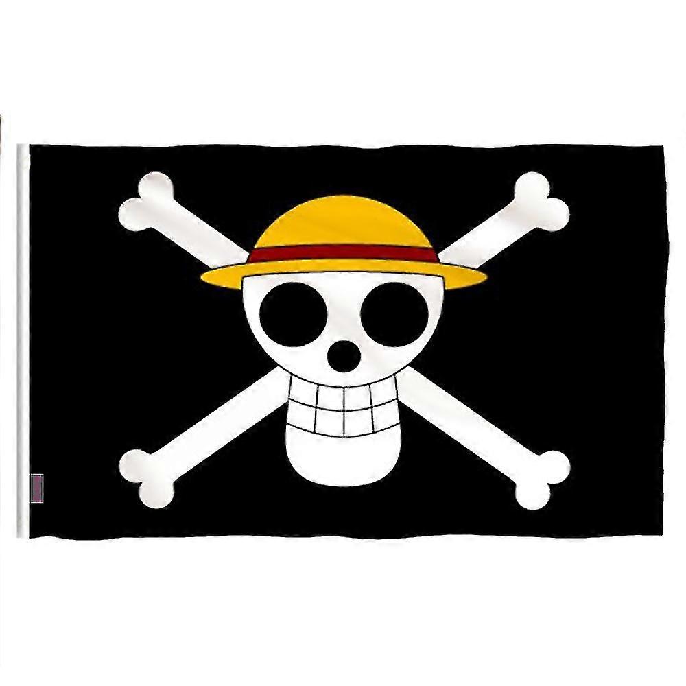 Candiway Strohhut Piraten Trompete Banner von benutzerdefinierten Requisiten COSPLAY Animation um Flaggenbanner