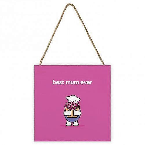 Herdy Beste moeder ooit Plaque