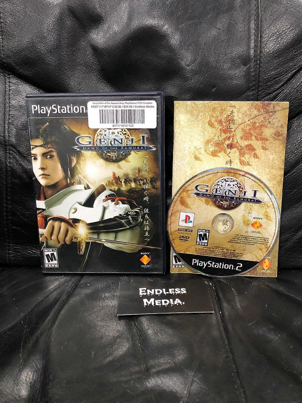 Genji Dawn of the Samurai  Game -  - PAL - New & Sealed