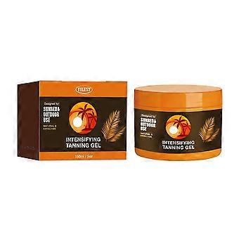 Black Gel Moisturizing Tanning Agent Massage Tanning Cream 150ml