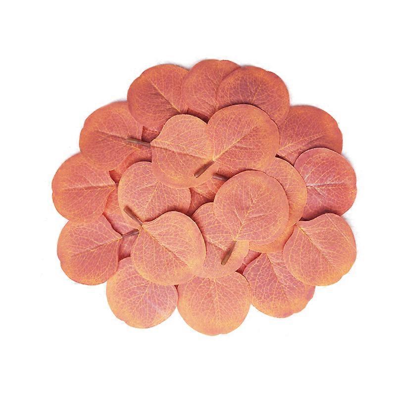 400 Pieces Artificial Eucalyptus Leaves Decorations Bouquet Party Table Decorred
