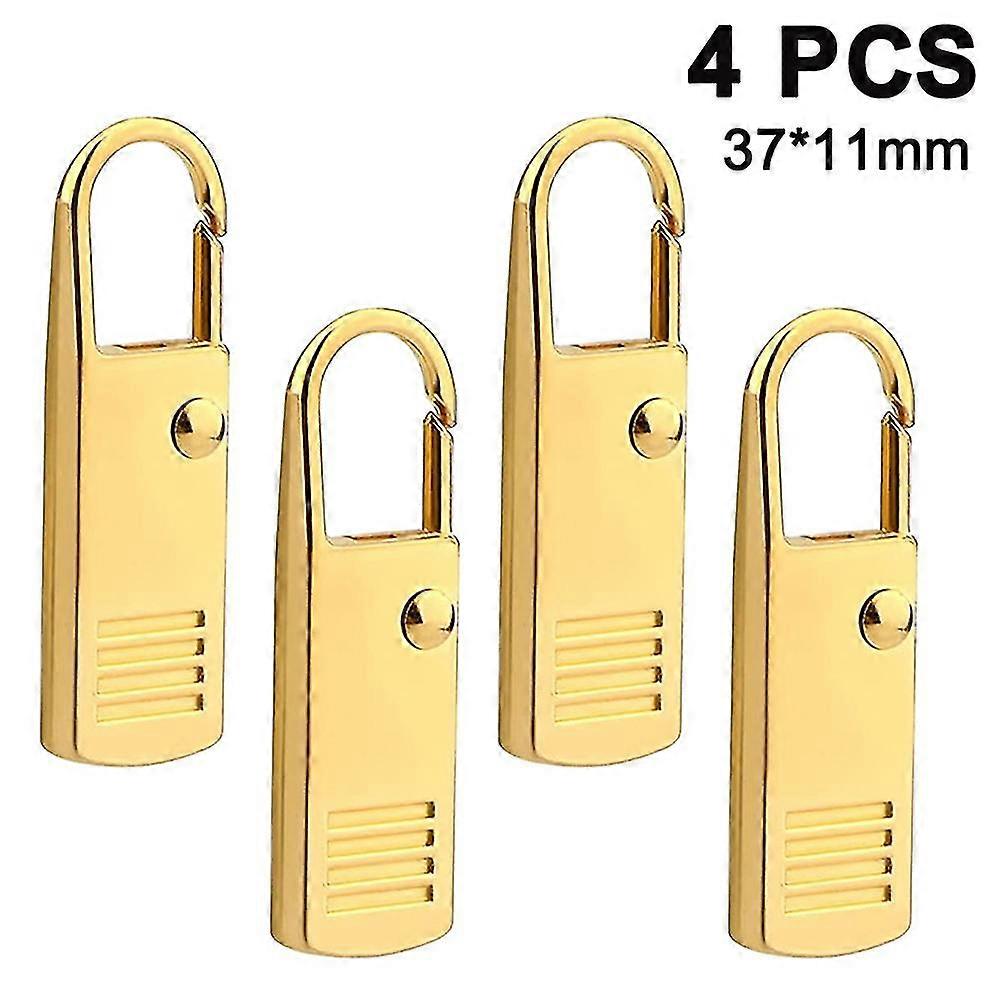 4 Pcs Zipper Pulls Tab Replacement Luggage Zipper Pull