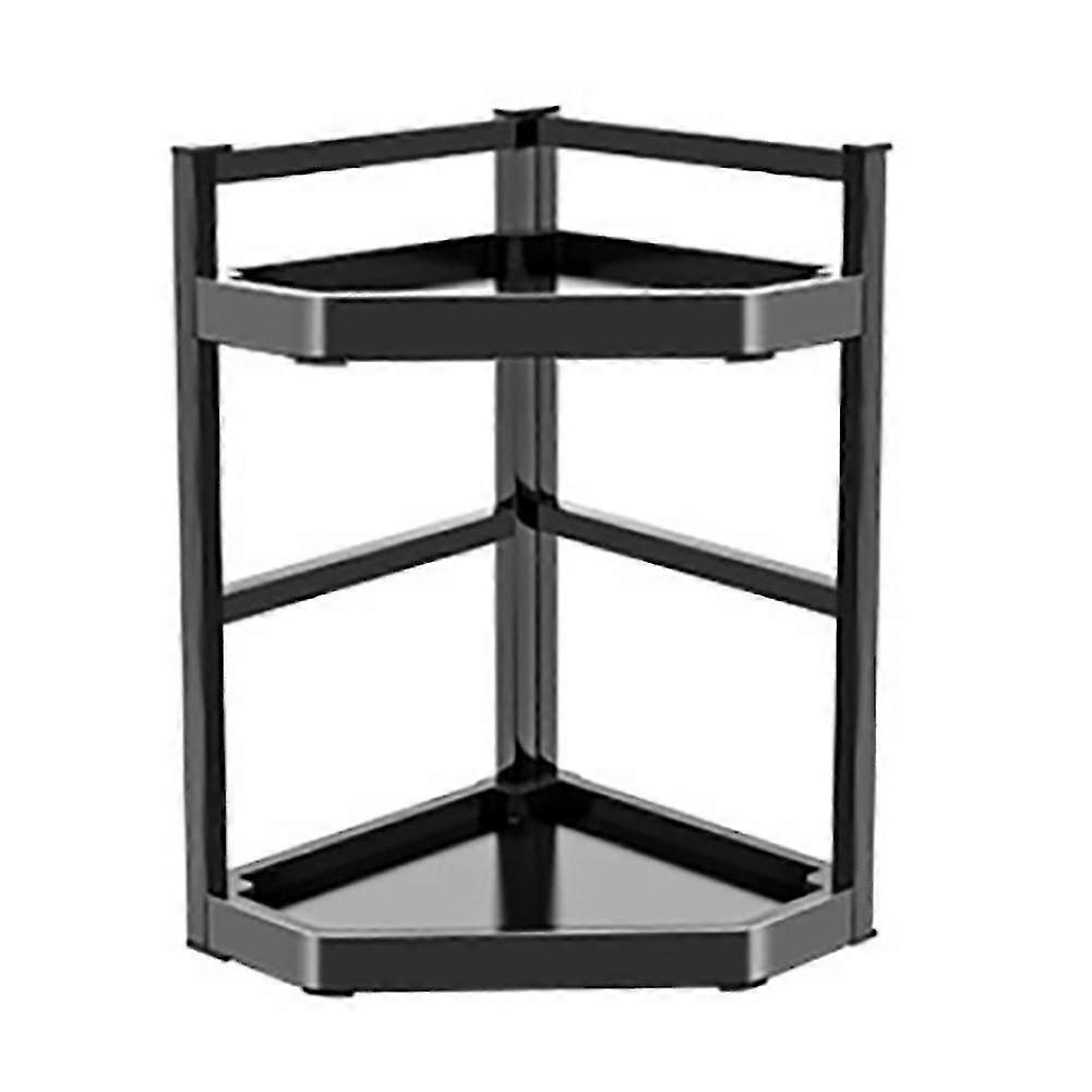 Black Stainless Steel Spice Rack Multifunctional Spice Rack B