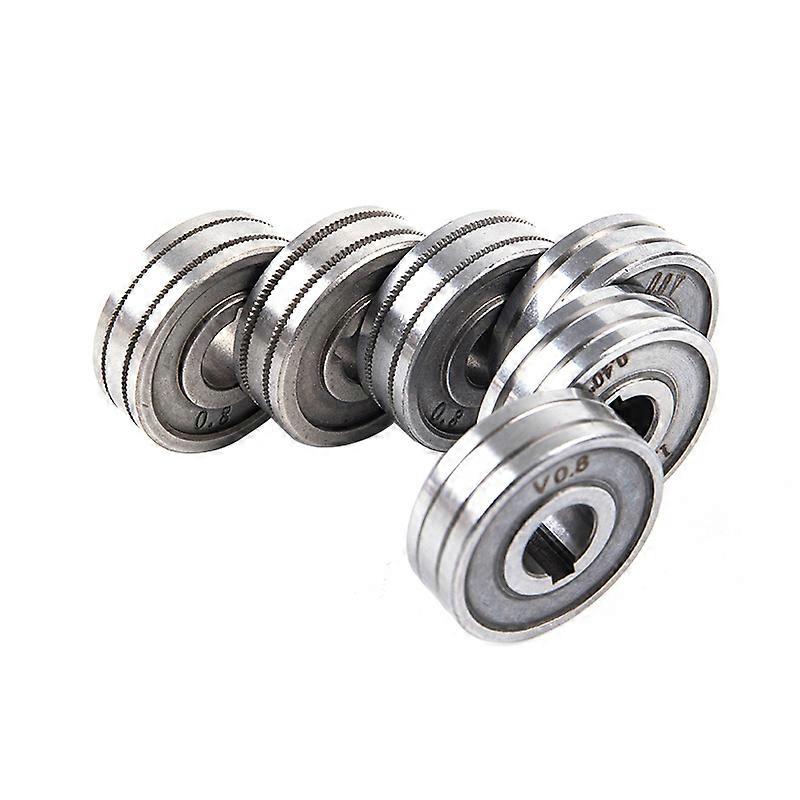 Ny 1 stk MIG / MAG svejsning brandfodringsrulle 5KG 08mm 10mm 12mm ...