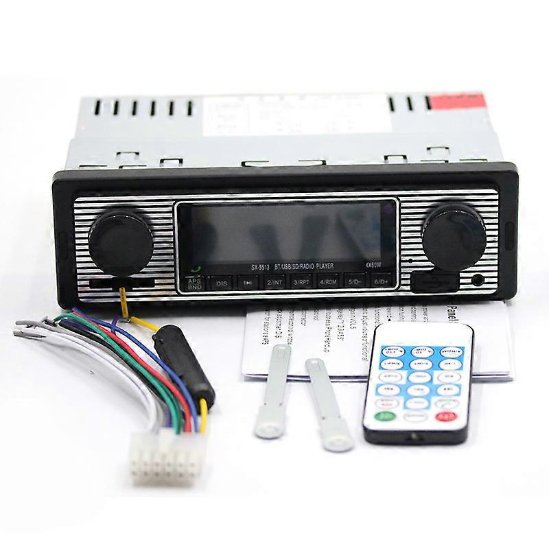 Car Stereo Audio Multimedia Player Remote control function TF/USB/AUX/FM/BT