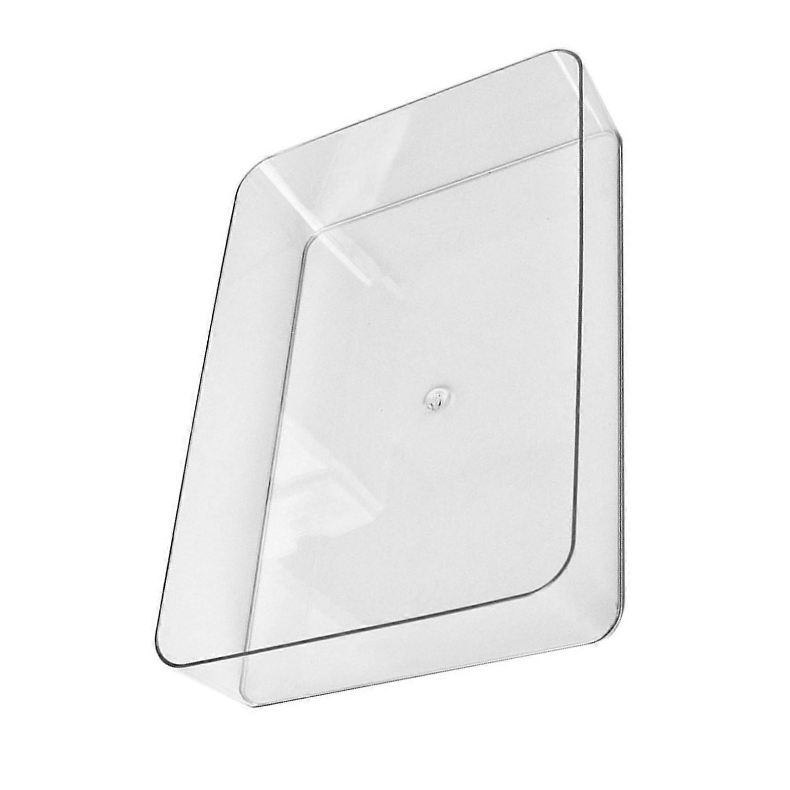 Rectangular Drawer Organiser Clear Dresser Storage Bin Divider for Stationery Transparent