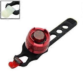 1pc Bicicleta Bicicleta Ciclismo Delantero Trasero Trasero Casco Luz de Flash Luz de Advertencia de Seguridad