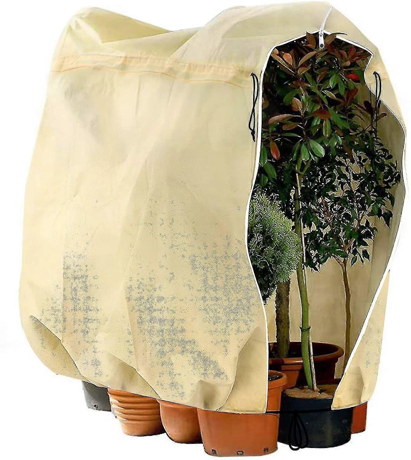 Plant Protection Hoods, Winter Protection Container  With Drawstring