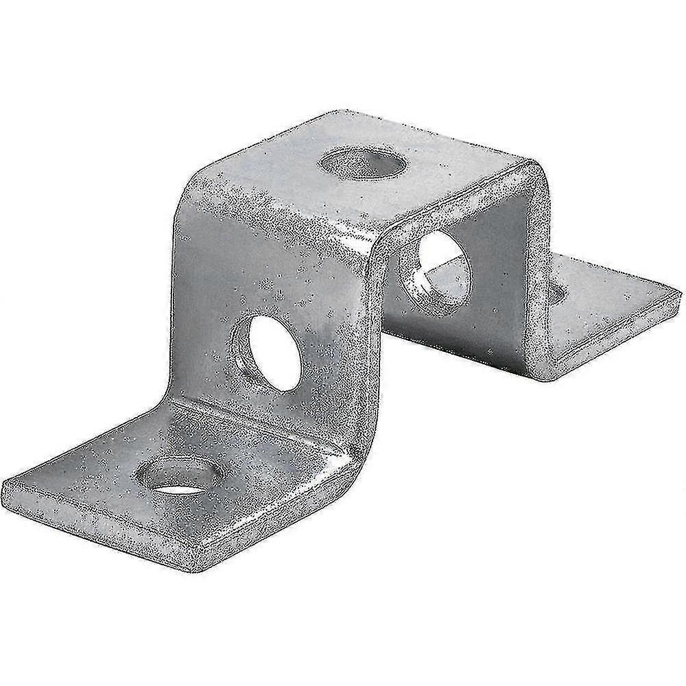 5 Hole U Shaped Strut Connector Bracket Compatible With 1-5/8inch Strut Channel